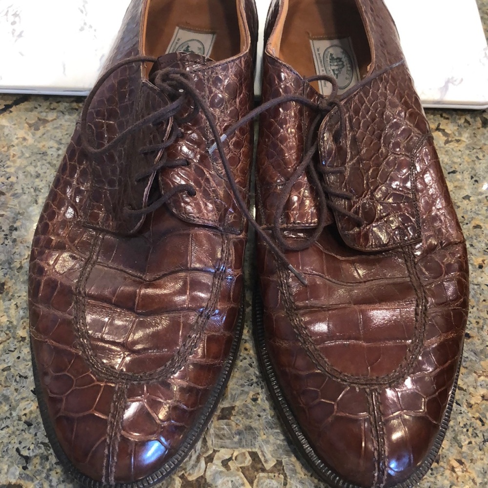 Genuine Alligator Men’s Laceup Size 11.5